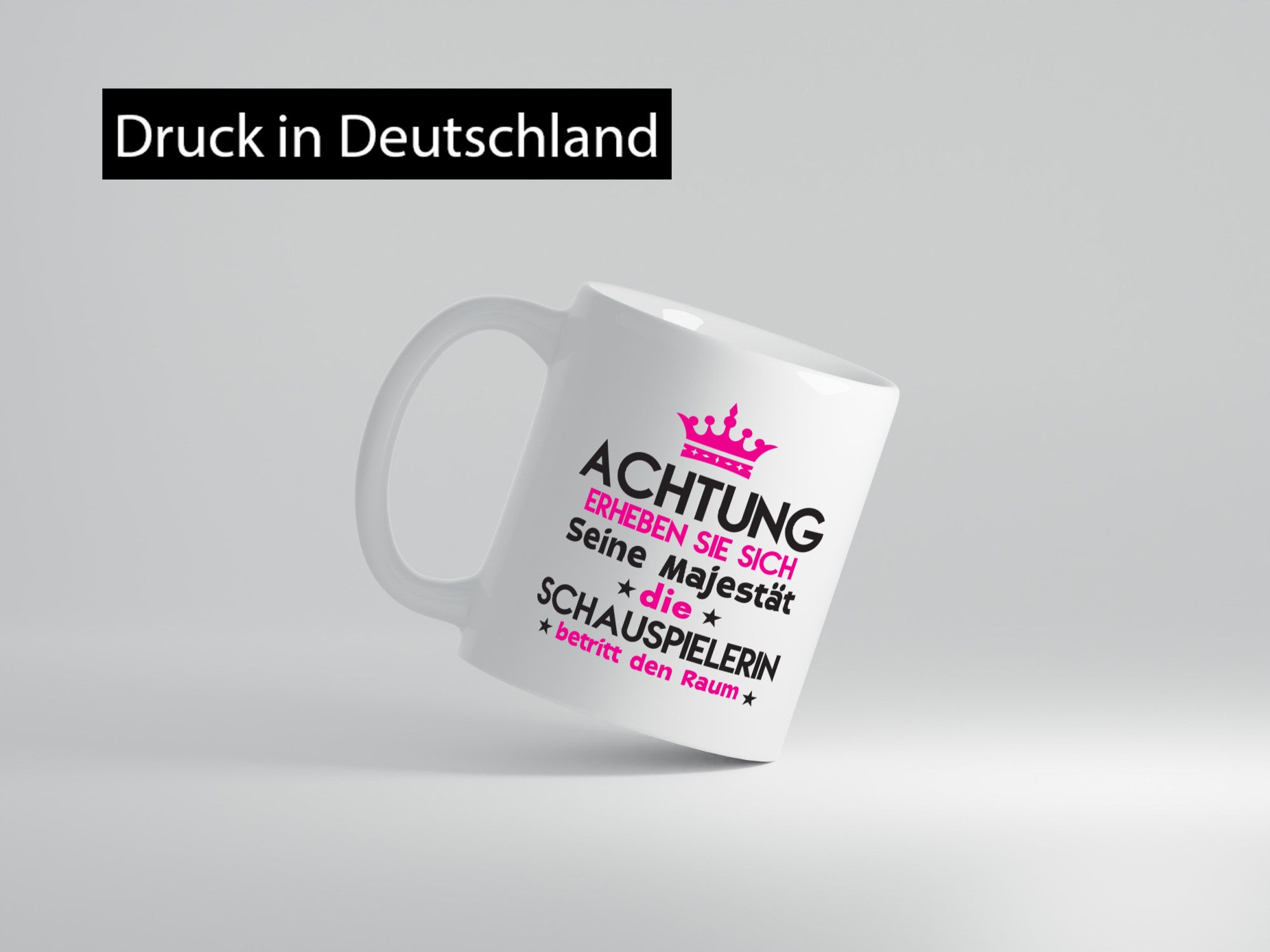 Seine Majestät Schauspielerin | Theater Geschenk Humor Geschenkidee lustiger