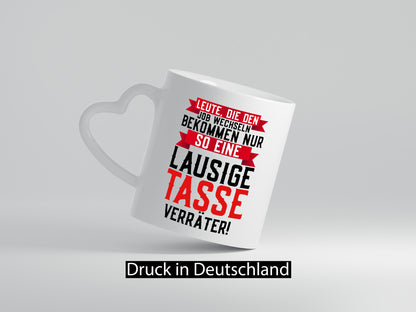 Jobwechsel | Verräter Kollegen Abschied Büro Arbeit Humor Geschenkidee Tasse