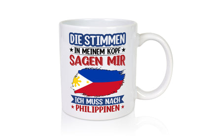 Philippinen | Urlaub Stimmen in meinem Kopf Traumland v2 Geschenk Humor