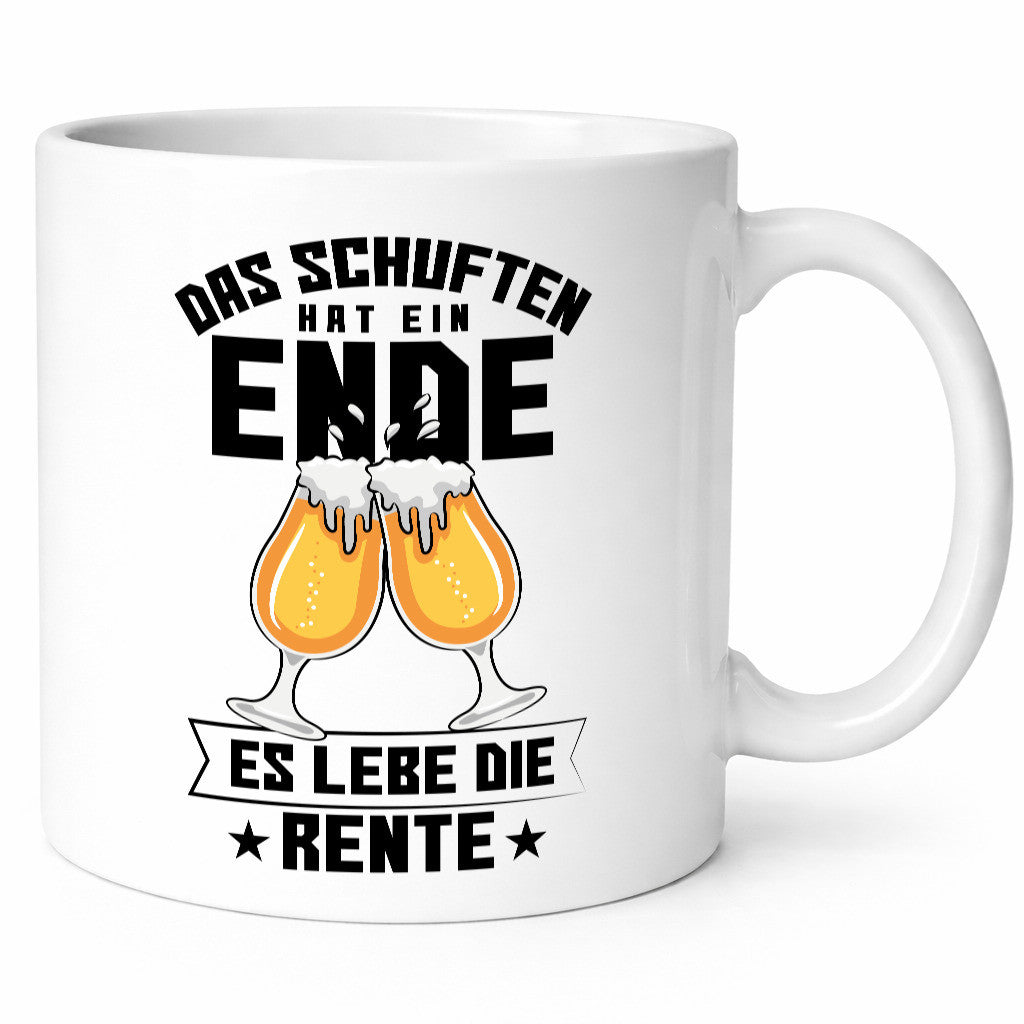 Es lebe die Rente | Bierliebhaber Rentner Ruhestand Humor Jubiläum Geschenkidee