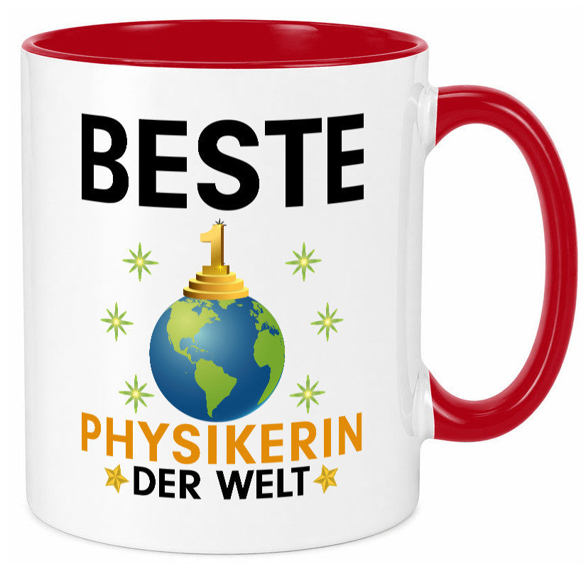 Welt Beste Physikerin | Physik lustiger Spruch Geschenk Humor Geschenkidee Tasse