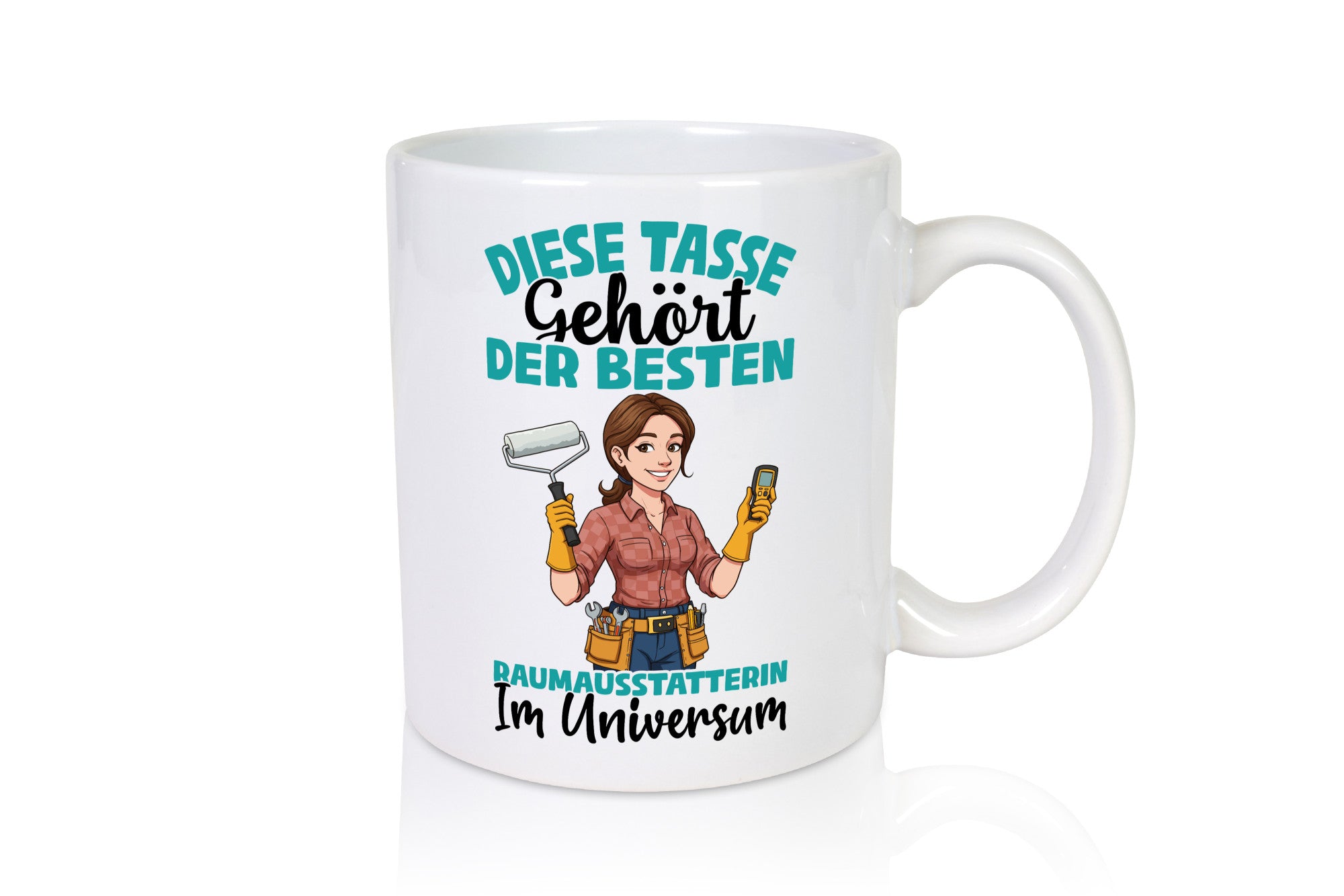 Im Universum: Raumausstatterin | Wohn Ausstatterin lustig Humor Geschenkidee