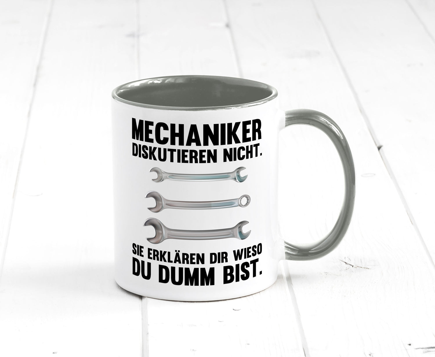 Mechaniker Diskutieren nicht sie erklären nur wieso Geschenkidee Tierliebhaber
