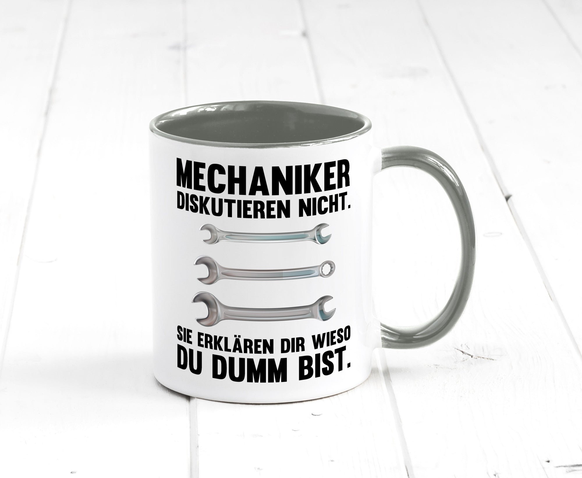 Mechaniker Diskutieren nicht sie erklären nur wieso Geschenkidee Tierliebhaber
