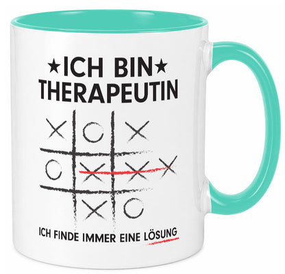 Löse Probleme: Therapeutin | Psychotherapie lustig Humor Geschenkidee Geschenk