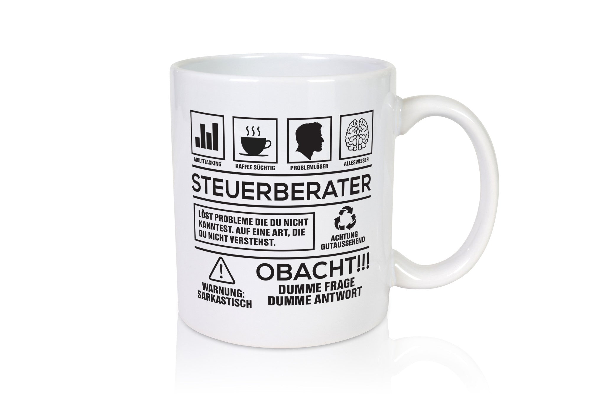 Achtung Probleme Steuerberater | Steuern lustig Humor Geschenkidee Geschenk