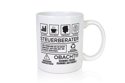 Achtung Probleme Steuerberater | Steuern lustig Humor Geschenkidee Geschenk