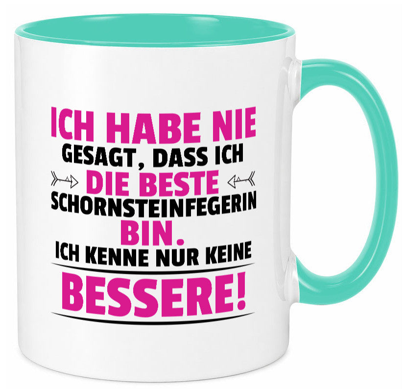 Die Beste Schornsteinfegerin | Kaminkehrer Handwerk lustig Humor Geschenkidee