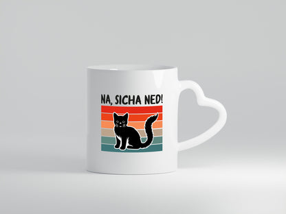 Na sicher ned | Katze Faule Katzenliebhaber Geschenk Tierliebhaber Humor