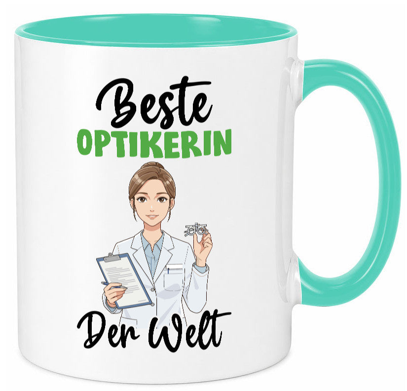 Beste Optikerin | Augenoptik v2 Geschenk Humor Geschenkidee lustiger Spruch