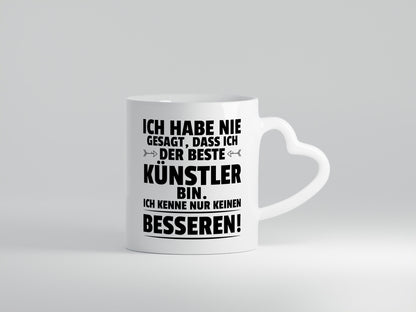 Der Beste Künstler | Spruch lustig Kunst Humor Geschenkidee Geschenk Tasse