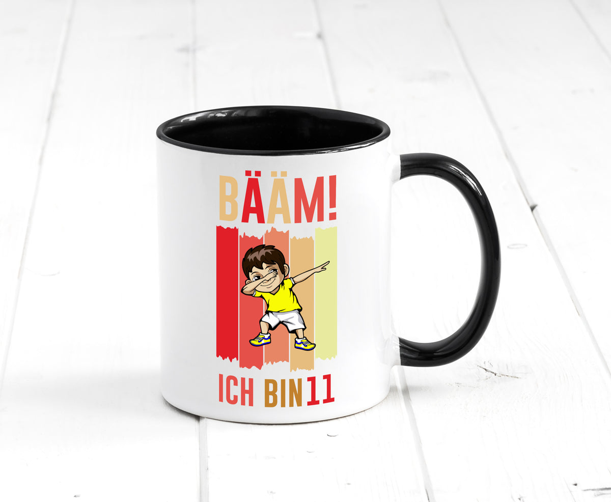 11. Geburtstag | 11 Jahre Bääm ich bin Humor Geschenkidee Tasse