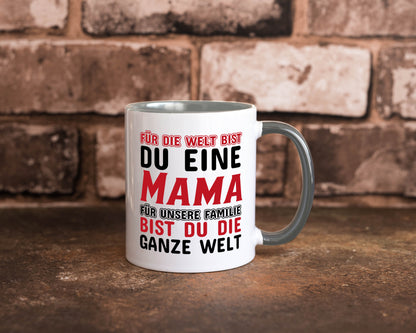 Beste mama der Welt lustiger Spruch Geschenk Familie Geschenkidee Tasse
