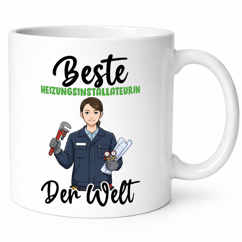 Beste Heizungsinstallateurin | Heizung v2 lustiger Spruch Geschenk Humor