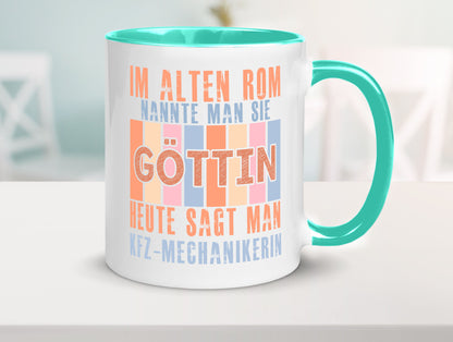 Heute sagt man: KFZ-Mechanikerin | Mechaniker KFZ lustig Humor Geschenkidee