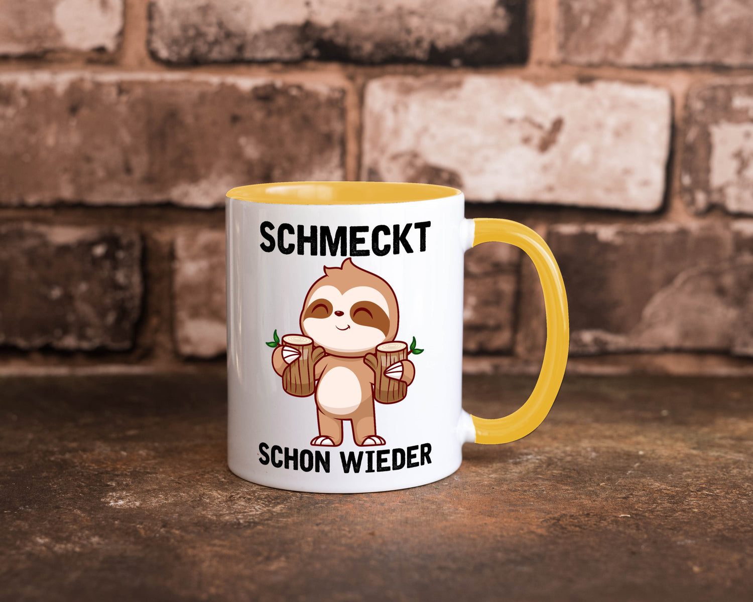 Schmeckt schon wieder | Frankfurt Hessen v2 Geschenkidee Humor Tasse