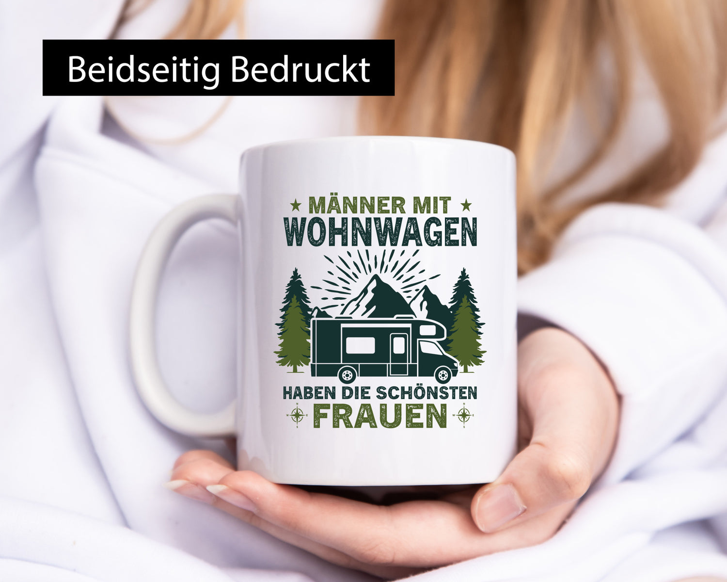 Männer mit Wohnwagen | Schönste Frauen Camping Humor Geschenkidee Tasse