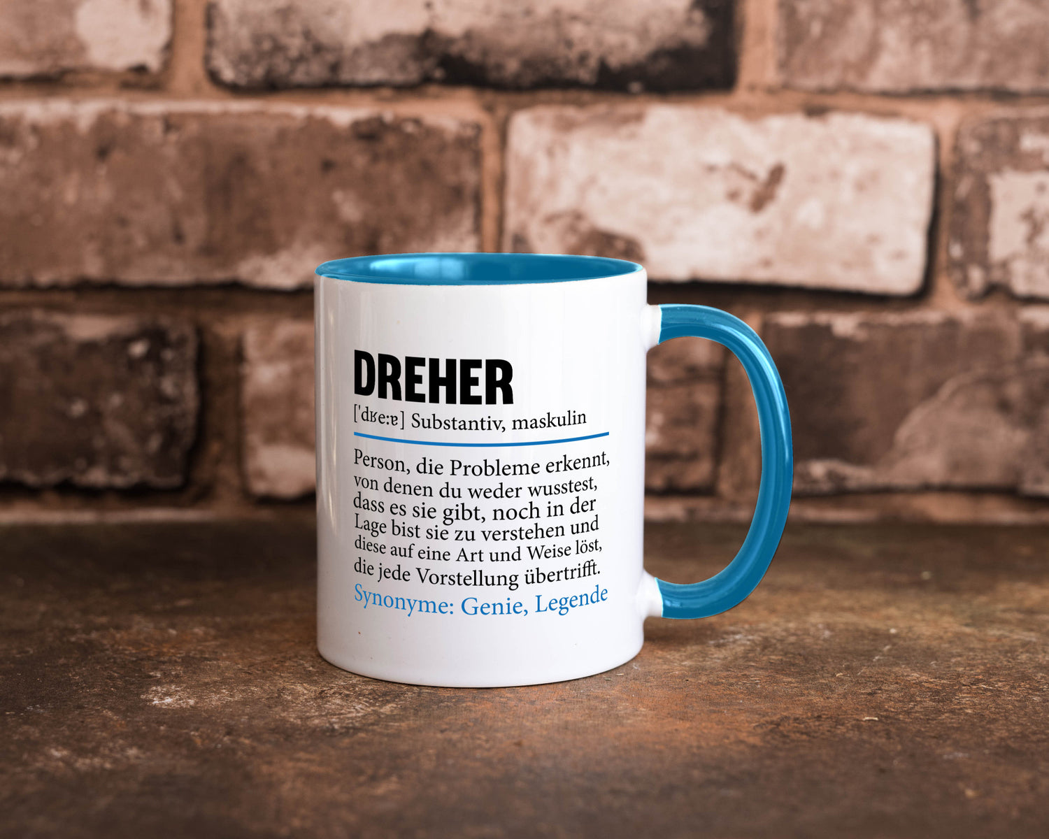 Dreher Humor | Fräser Zerspannungsmechaniker Geschenkidee Tasse