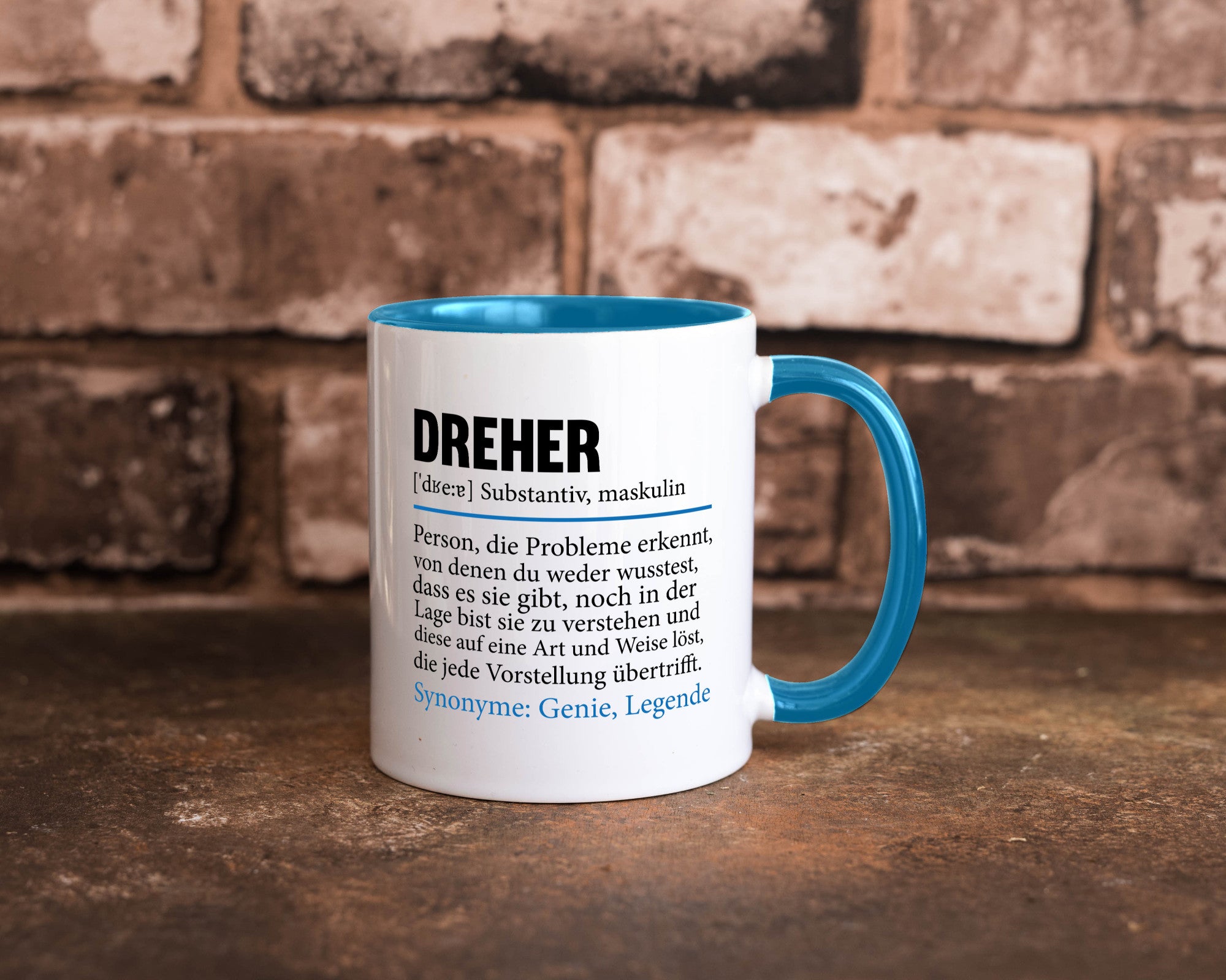 Dreher Humor | Fräser Zerspannungsmechaniker Geschenkidee Tasse