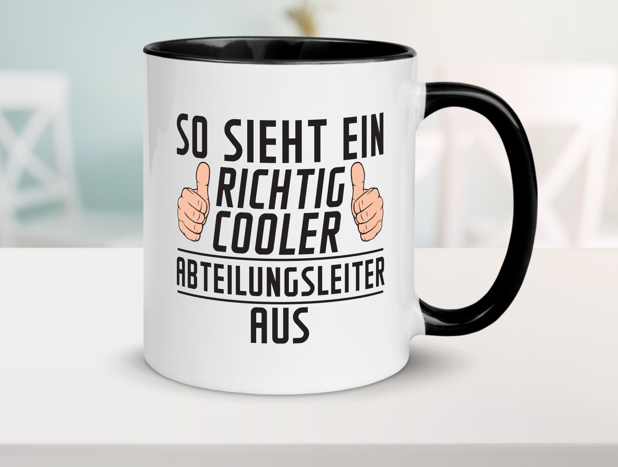 Richtig Cooler Abteilungsleiter| Führungskraft lustiger Spruch Geschenk Humor