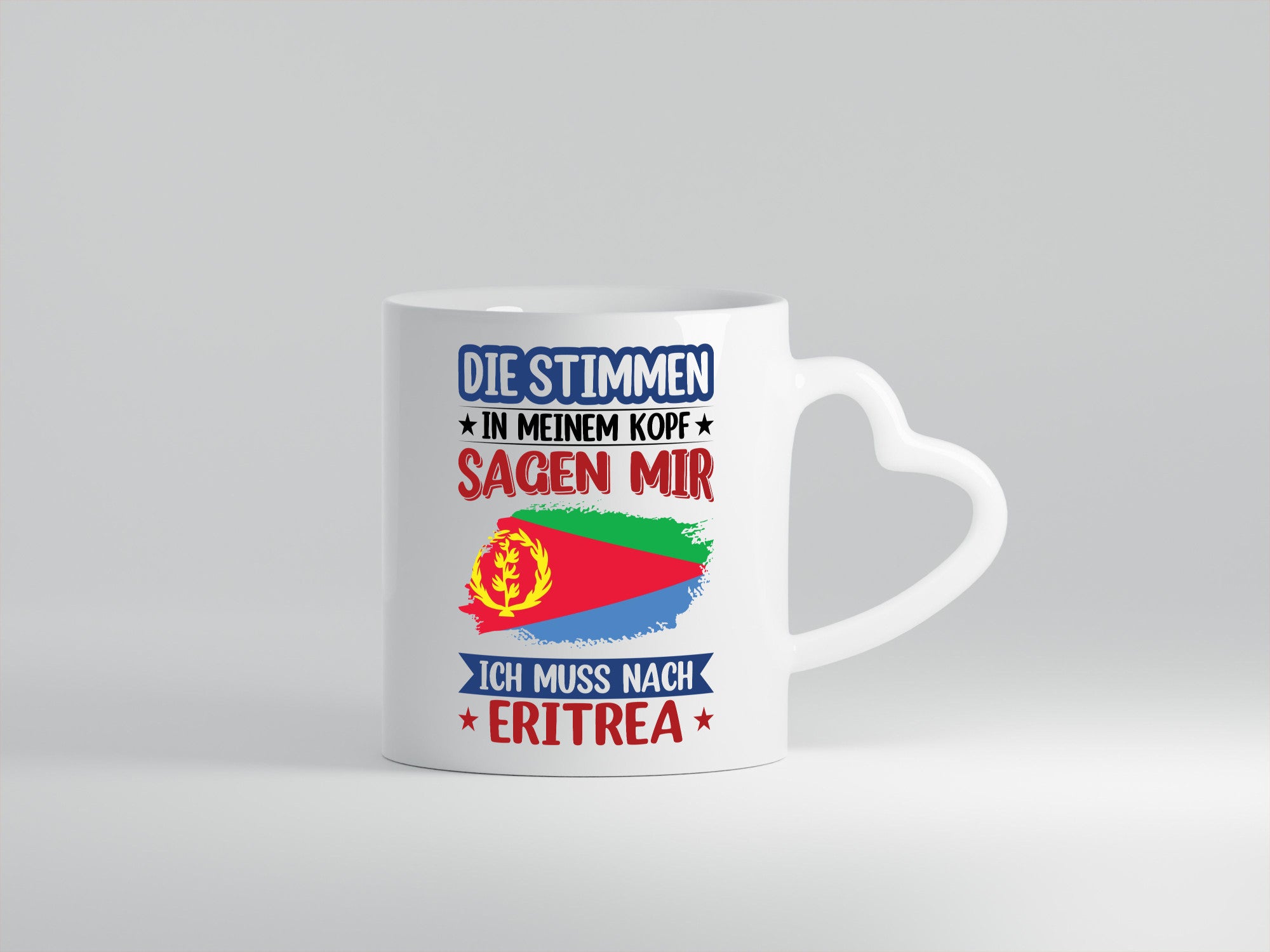 Eritrea | Urlaub Stimmen in meinem Kopf Traumland lustig Humor Geschenkidee