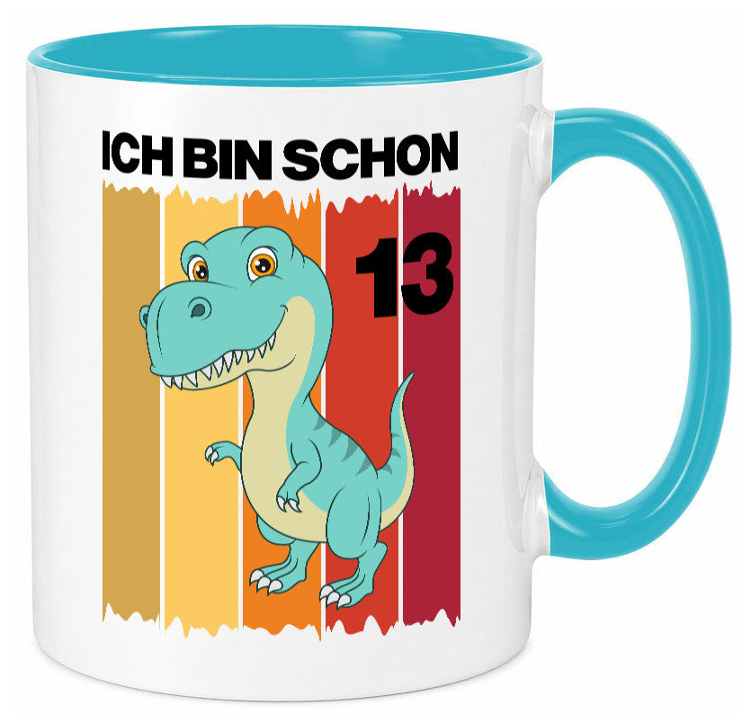 13. Geburtstag | 13 Jahre Dinosaurier Geschenk Geschenkidee lustiger Spruch