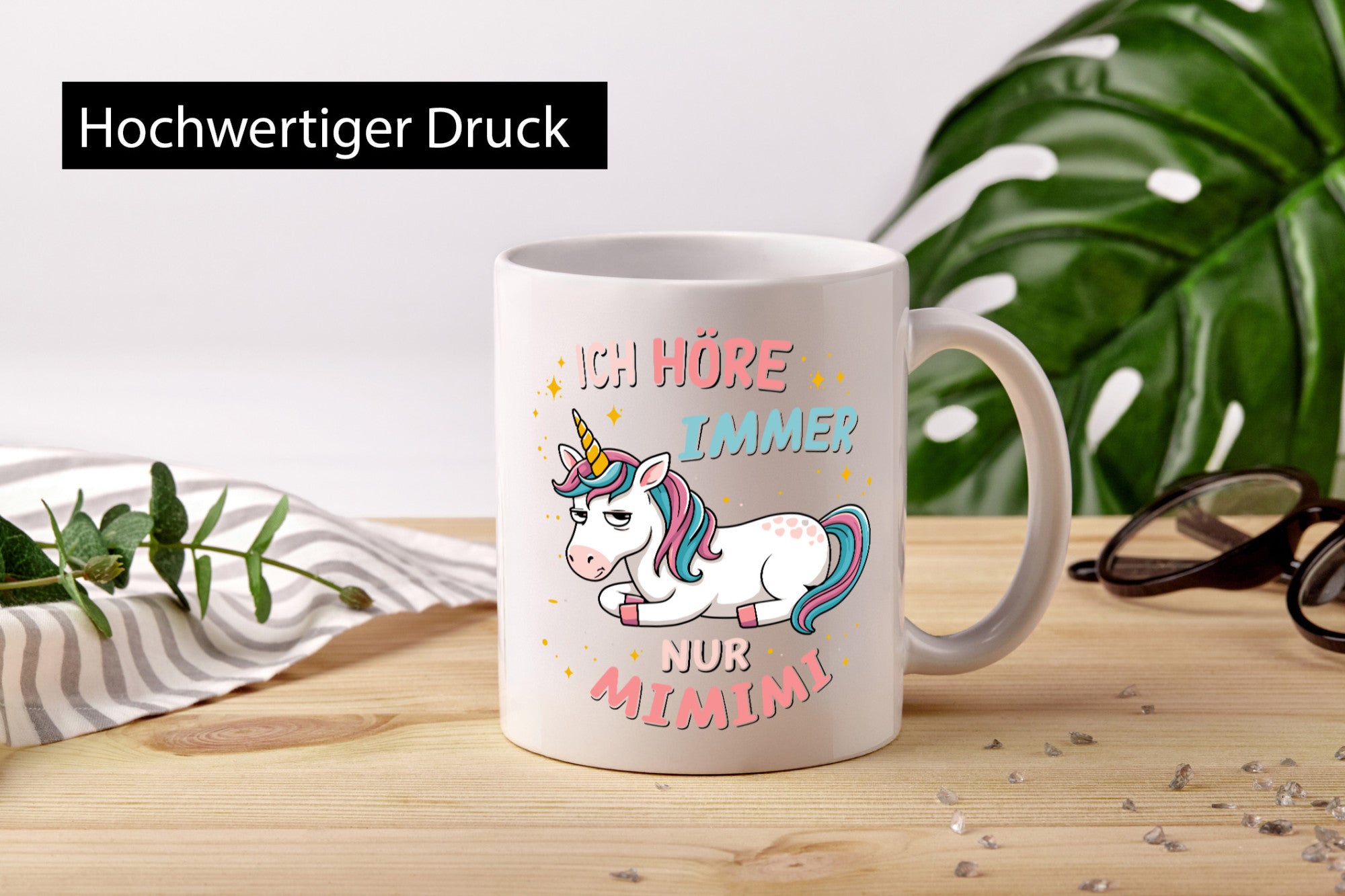 I only hear meow meow | Unicorn Lazy v2 funny saying Gift Humor