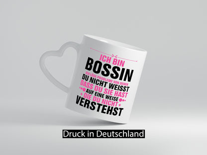 Löse Probleme: Bossin | Führungskraft Vorgesetzte lustig Humor Geschenkidee