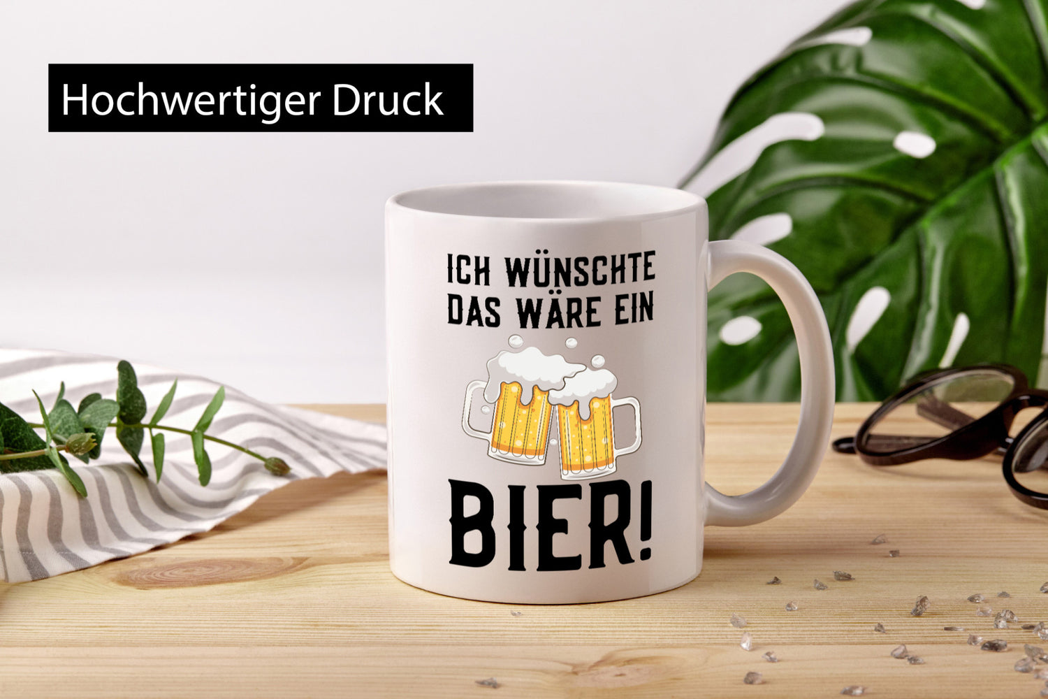Ich wünschte das wäre ein Bier | Biertrinker Arbeit Job lustiger Spruch