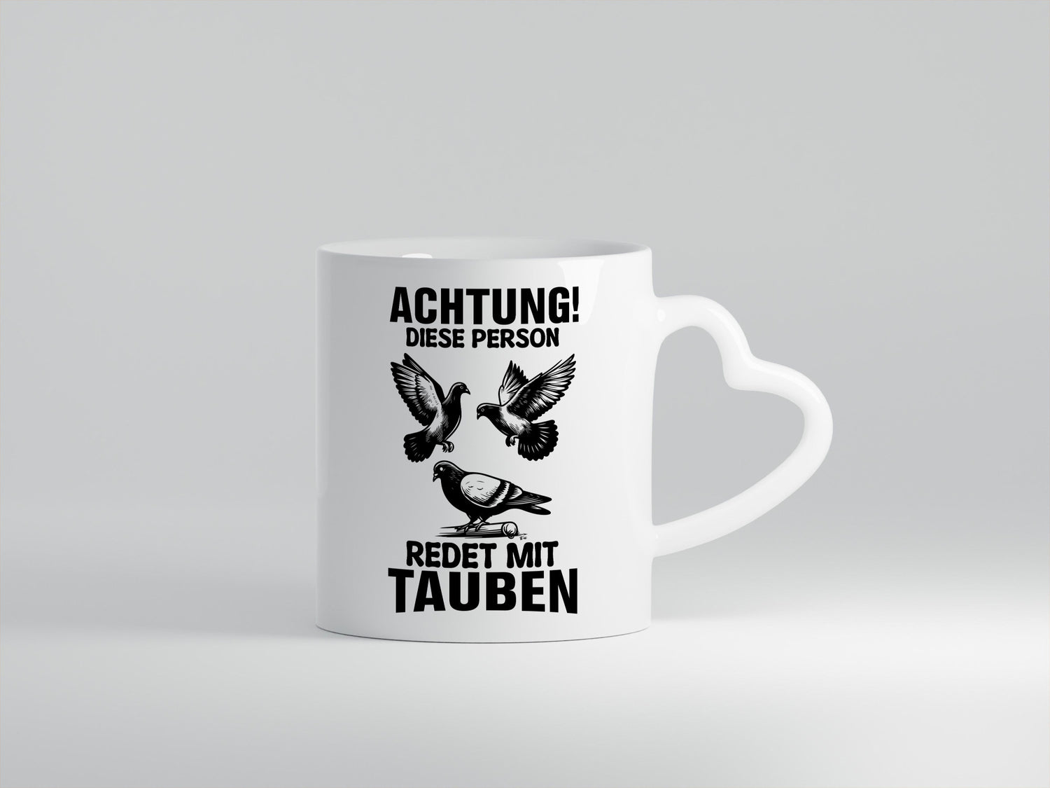 Redet mit Tauben | Taubenschlag Geschenkidee Humor Tasse