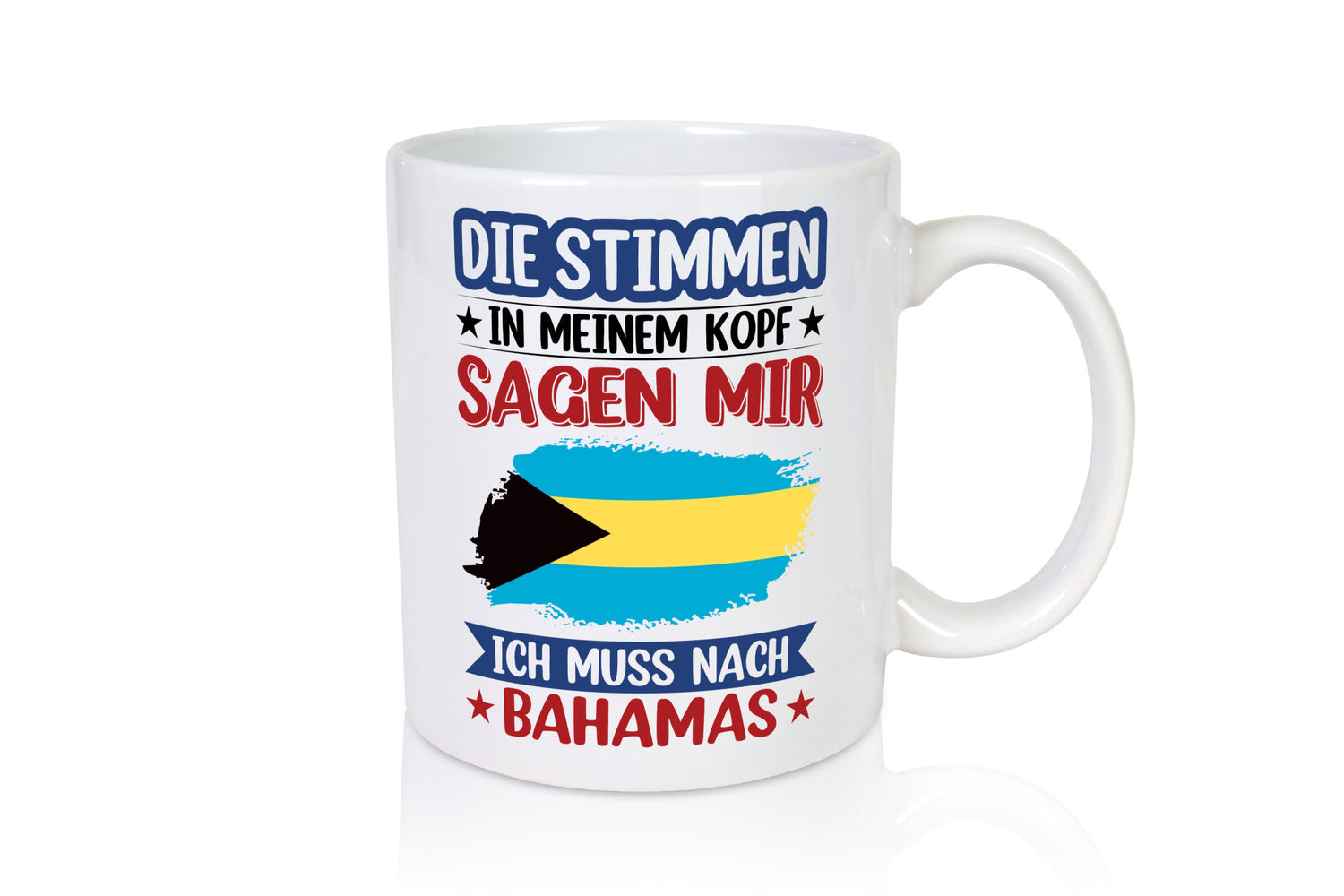 Bahamas | Urlaub Stimmen in meinem Kopf Traumland Geschenk Humor Geschenkidee