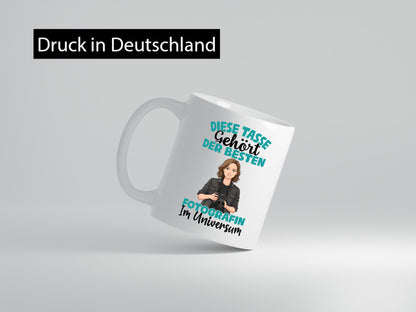 Im Universum: Fotografin | Fotografie Kamera lustiger Spruch Geschenk Humor