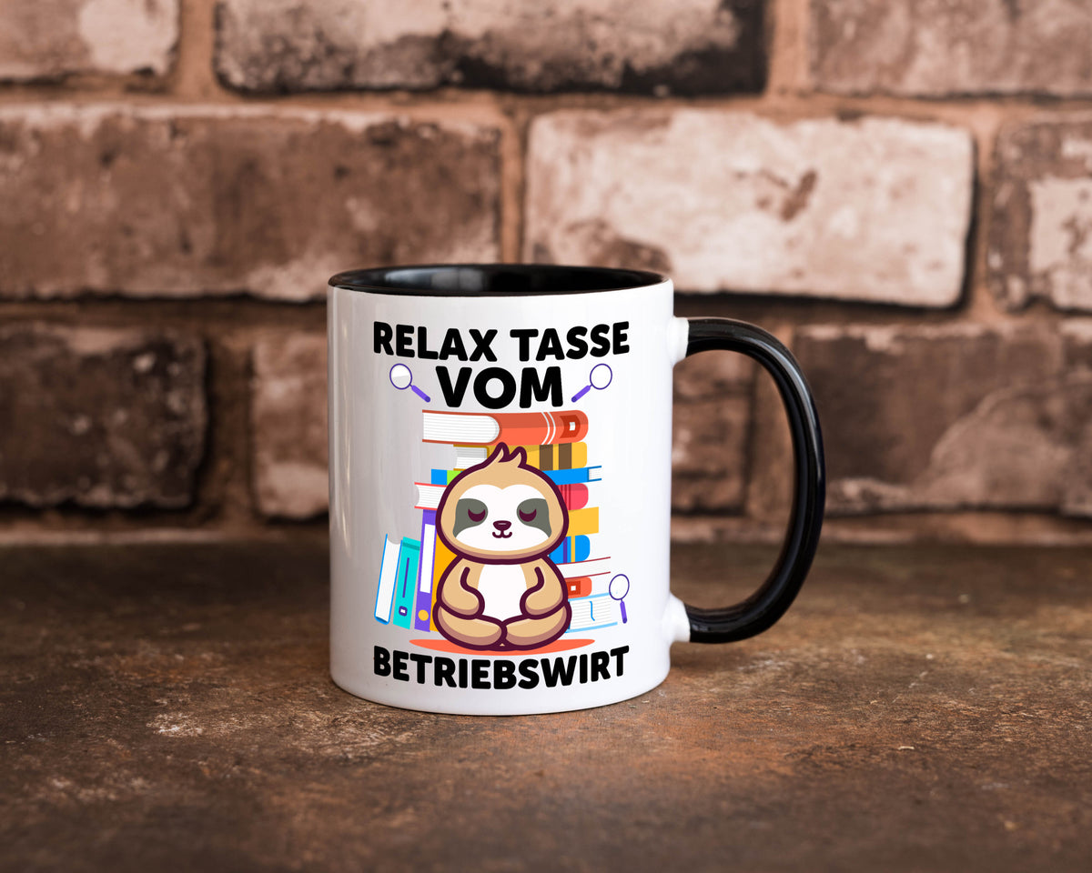Relax Tasse: Betriebswirt | Betriebswirtschaft lustiger Spruch Geschenk Humor