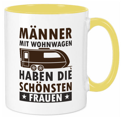 Männer mit Wohnwagen | Schönste Frauen Camping v2 lustig Humor Geschenkidee Tasse