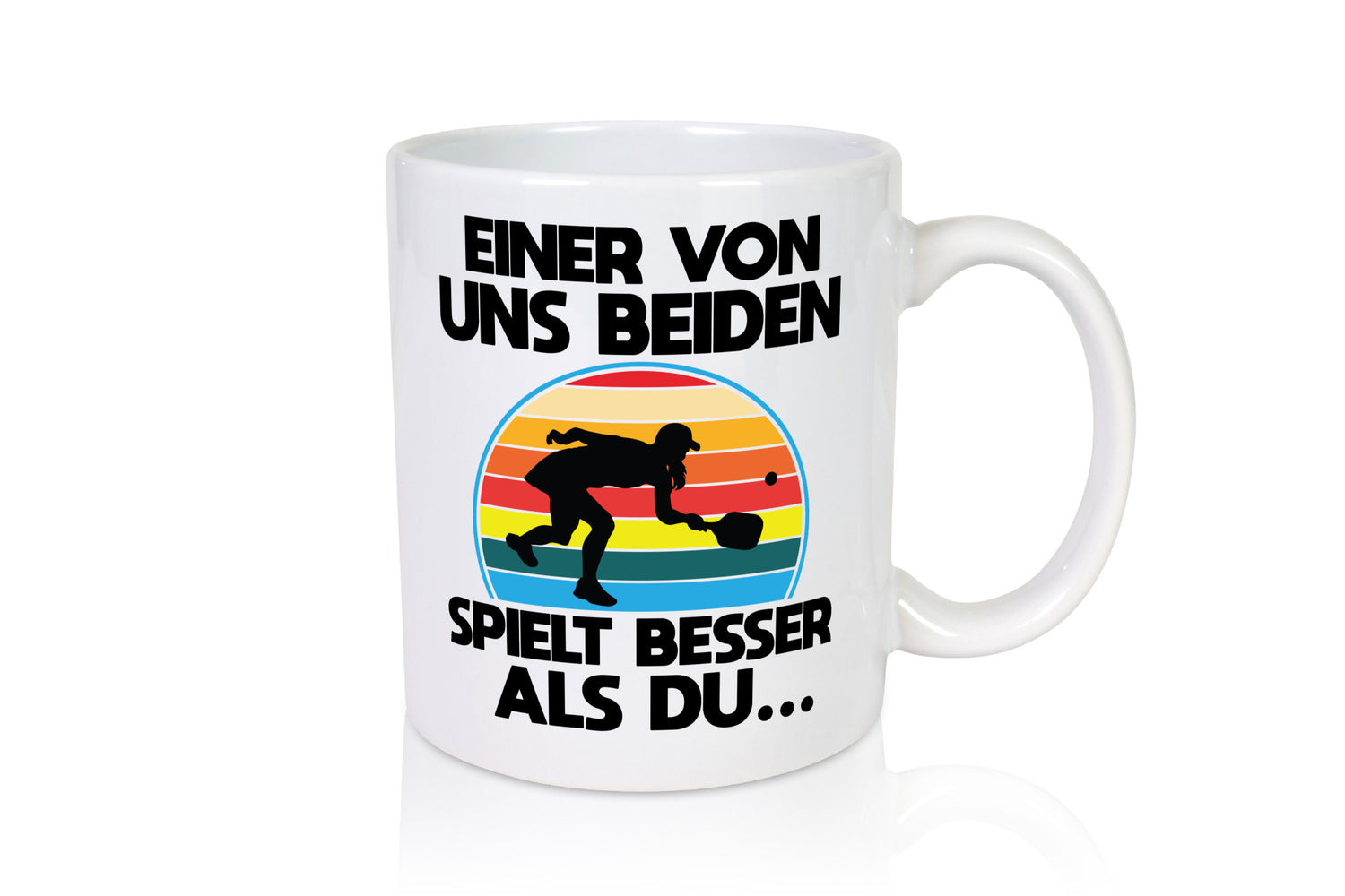 Einer von uns beiden Spielt besser als du | Sport Geschenkidee Humor Tasse