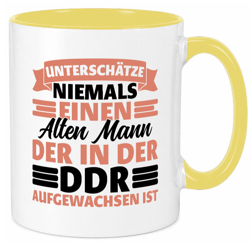 DDR Männer | Ostdeutschland Opa Ossi Vatertag vl7 Geschenk Familie Geschenkidee Tasse