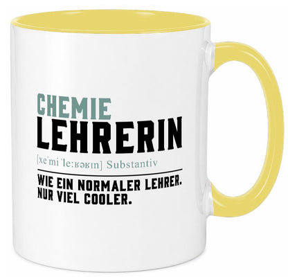 Chemielehrerin | Lehrerin Unterricht Lieblingslehrerin Geschenk Humor Tasse