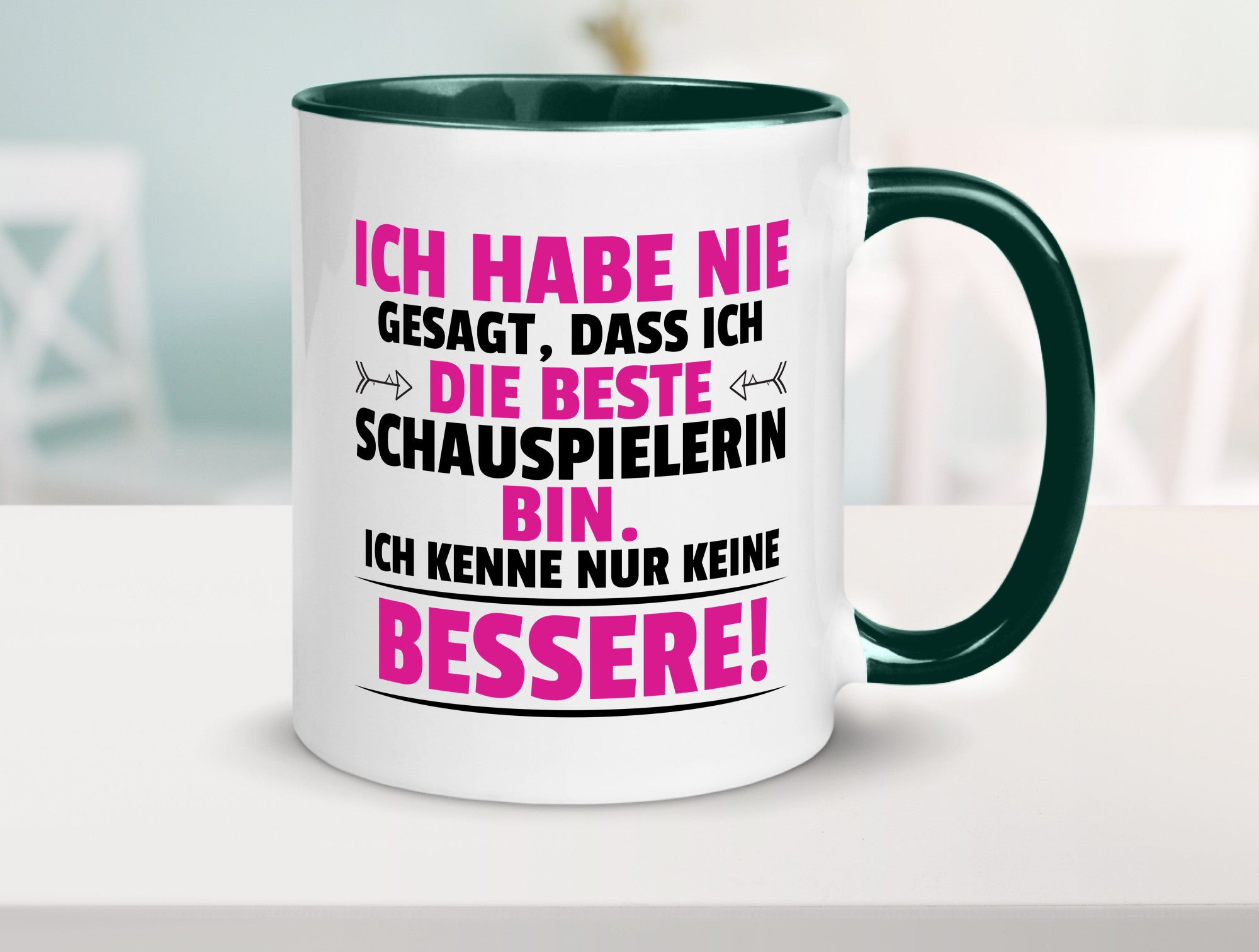 Die Beste Schauspielerin | Theater lustiger Spruch Geschenk Humor Geschenkidee