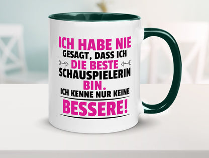Die Beste Schauspielerin | Theater lustiger Spruch Geschenk Humor Geschenkidee