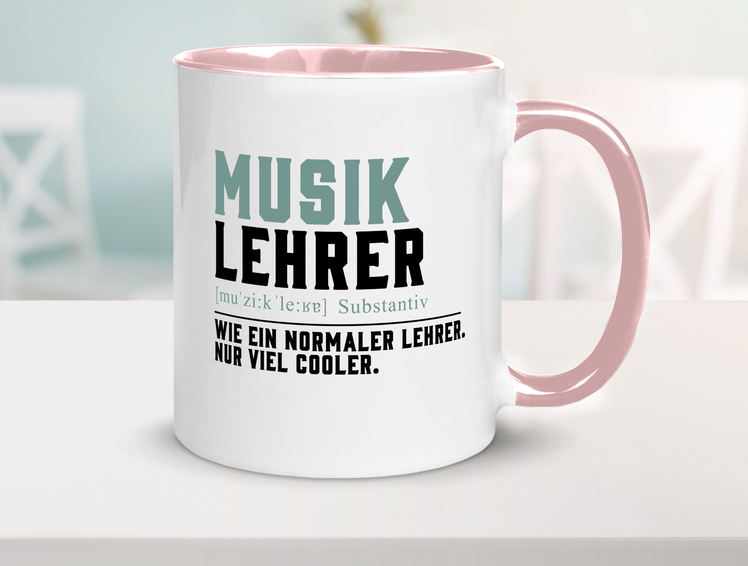 Musiklehrer | Lehrer Unterricht Lieblingslehrer Geschenkidee Humor Tasse