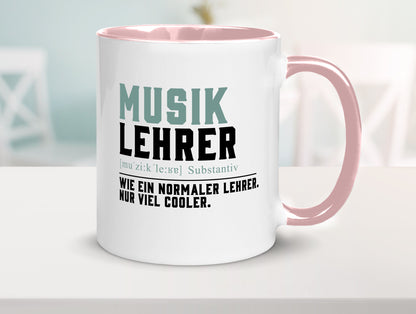 Musiklehrer | Lehrer Unterricht Lieblingslehrer Geschenkidee Humor Tasse