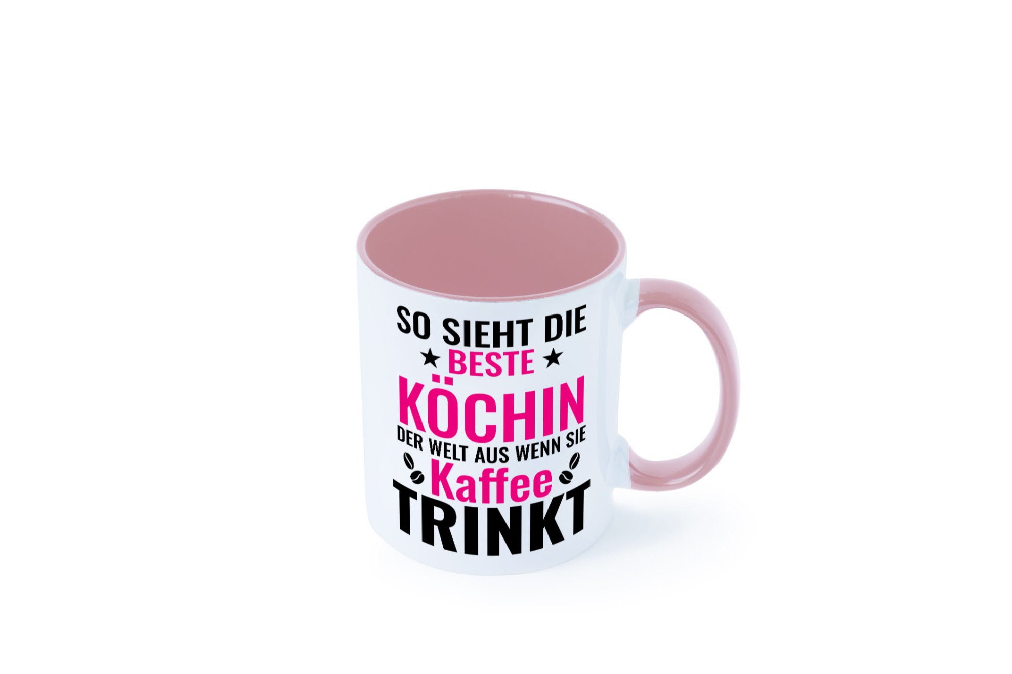 Kaffee trinkt: Köchin | Chefköchin Chefkoch Humor Arbeit Kollegen Büro