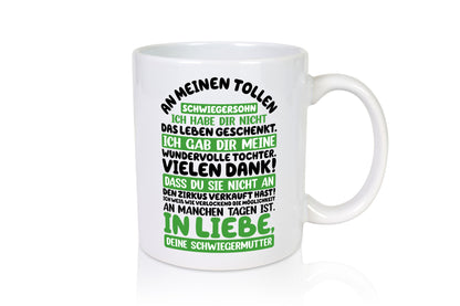 An meinen tollen Schwiegersohn vl8 Geschenk Familie Geschenkidee lustiger