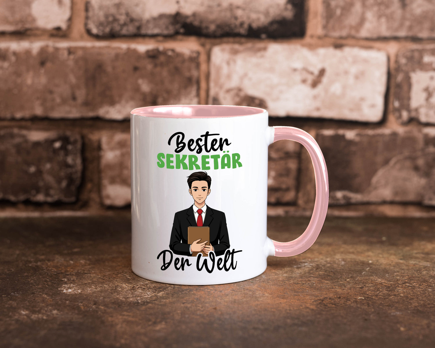 Bester Sekretär | Büro v2 lustiger Spruch Geschenk Arbeit Kollegen Tasse