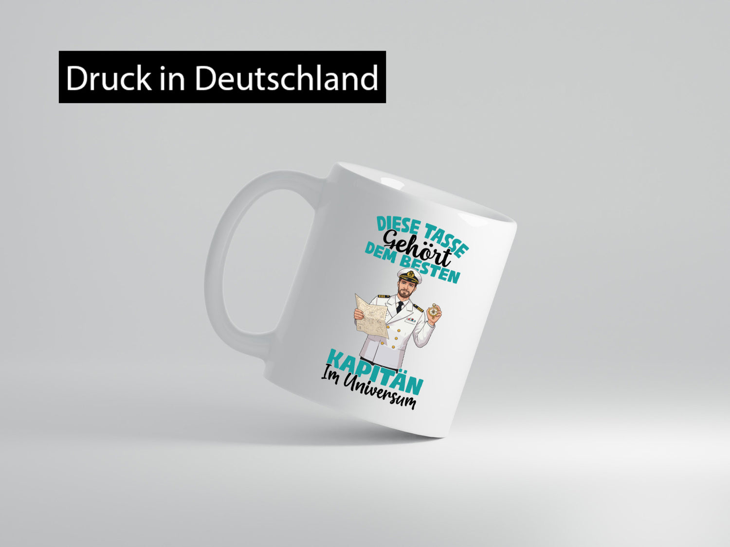 Im Universum: Kapitän | Schiffskapitän Schiff lustig Humor Geschenkidee
