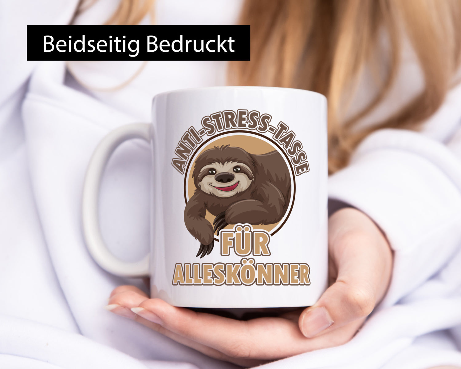Anti Stress Tasse für alleskönner Humor Geschenkidee