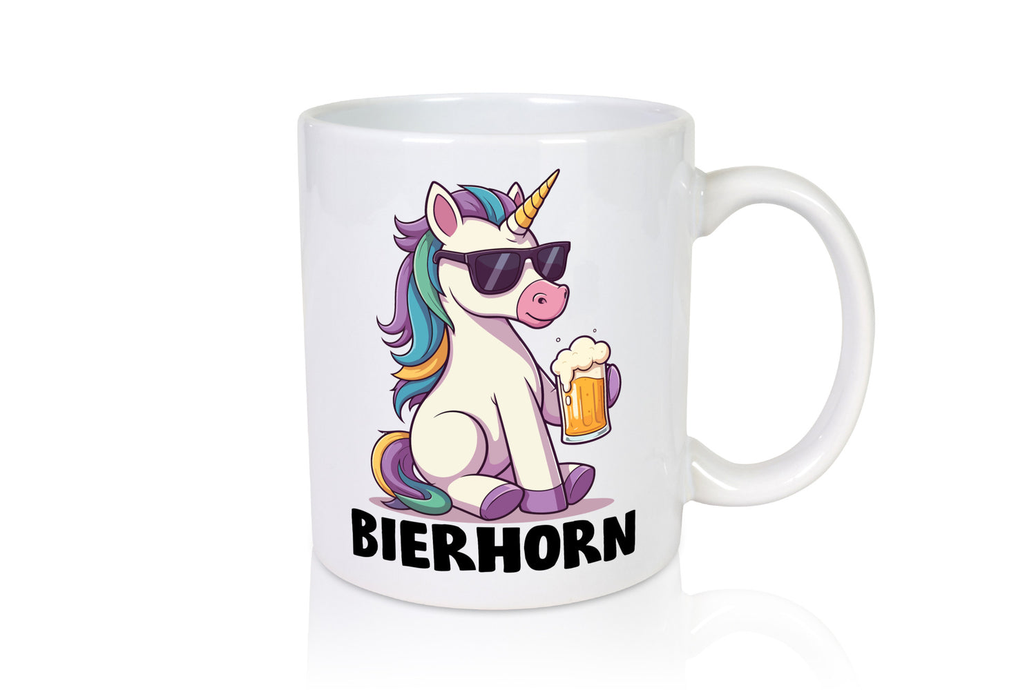 Bierhorn | Einhorn Bierliebhaber Geschenkidee Humor Tasse