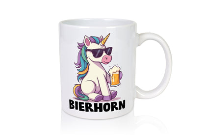 Bierhorn | Einhorn Bierliebhaber Geschenkidee Humor Tasse