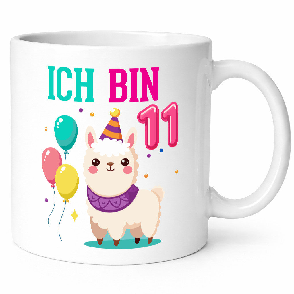 11. Geburtstag | 11 Jahre Lama Alpaka Geschenk Geschenkidee lustiger Spruch