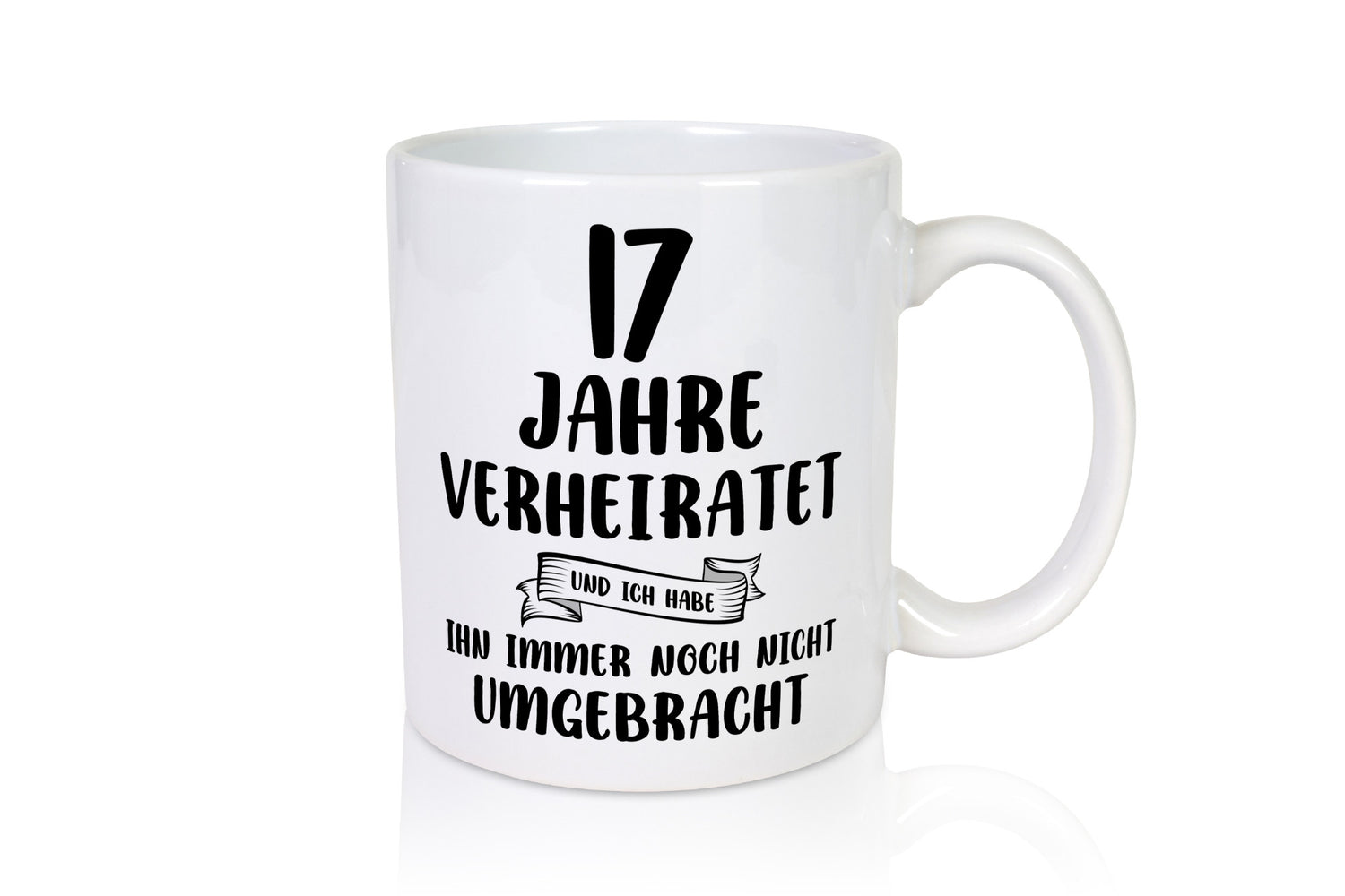 17 Jahre Verheiratet, immer noch am Leben! lustiger Spruch Geschenk Humor